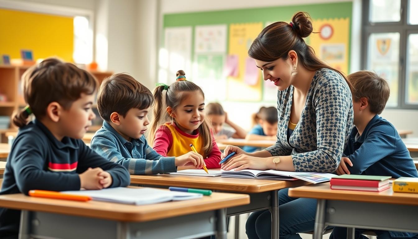 Modern university campus for students